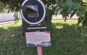 à la mémoire de l'ancienne gare