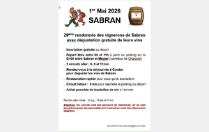 1er Mai 2026 Sabran